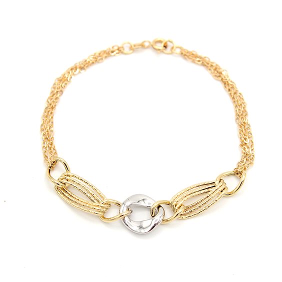 Bracciale Gilma Gioielleria  Donna in Oro BROR-169-286 - BROR-169-286